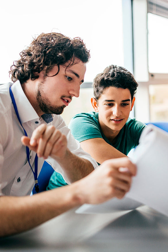 Teenager in English lesson at Berlitz Hong Kong