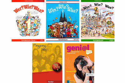 German textbooks and kids and teens' German learning