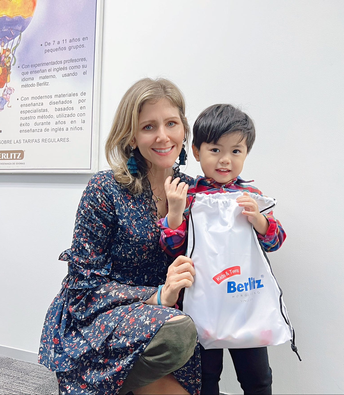 Young child in English lesson at Berlitz Hong Kong